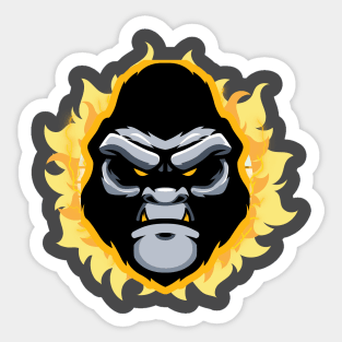 Space Gorilla Sticker